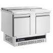 Picture of INOMAK Double Hinged Door Gastronorm Saladette With Cutting Board BSV77-HC