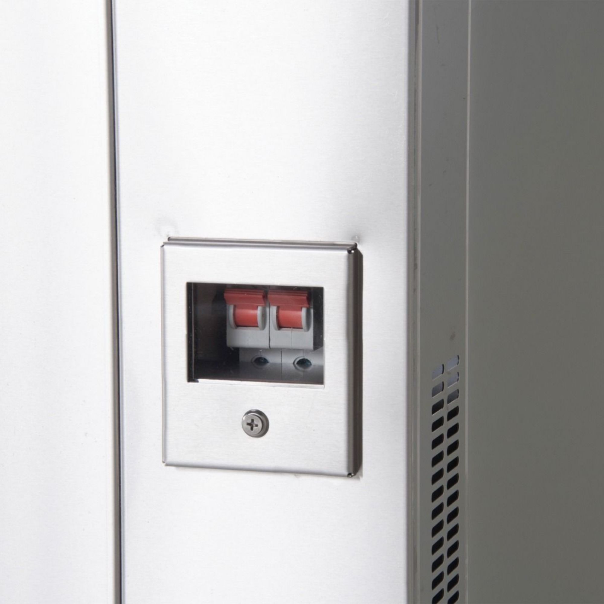 Picture of INOMAK 1100mm Wet Well Bain Marie With Heated Cupboard & Double Gantry MHVW-DHG11