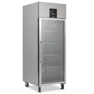 Picture of BLIZZARD 650L Upright Single Glass Door Gastronorm Freezer BF1SSCR