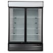 Picture of BLIZZARD Blizzard 1134L Double Hinged Glass Door Freezer Display Merchandiser GDF1200