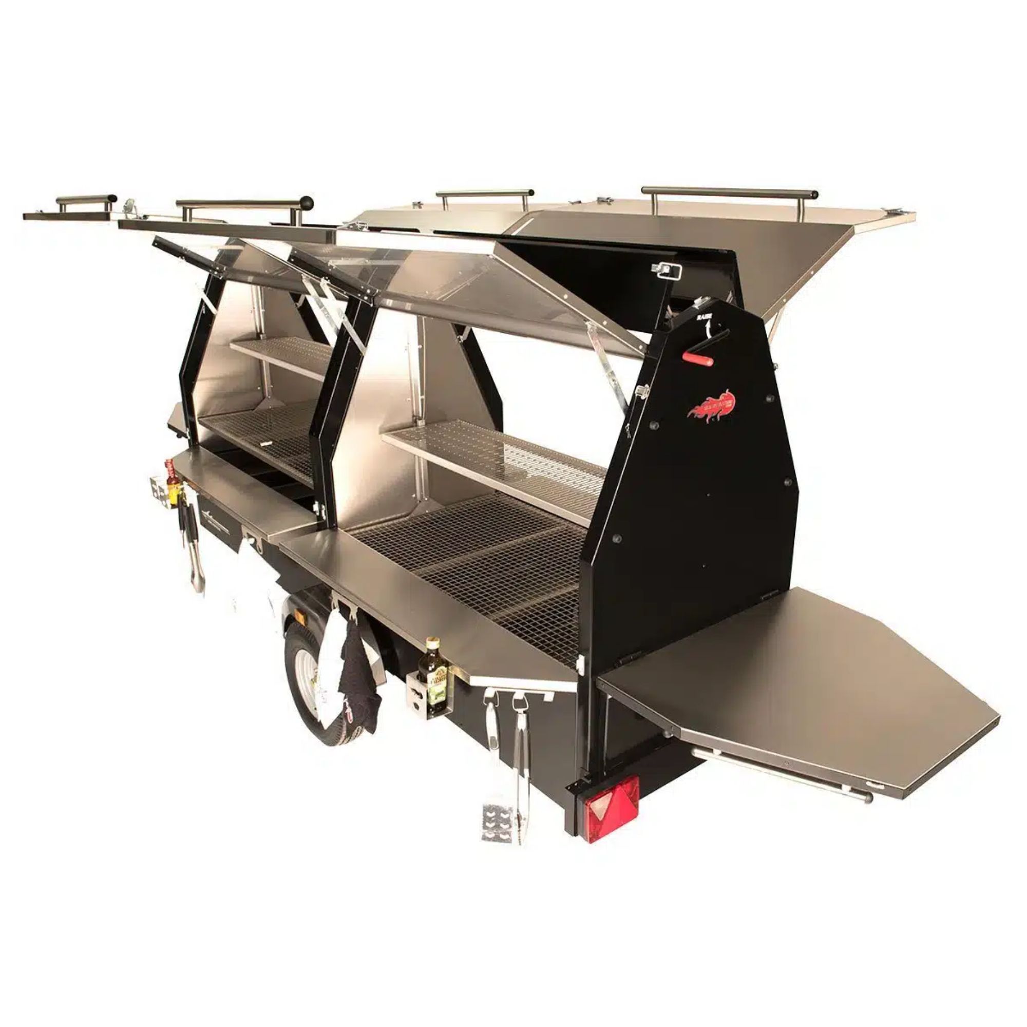 Picture of Trailblazer 1200 Festival BBQ Trailer – Towable Food Truck Catering Trailer
