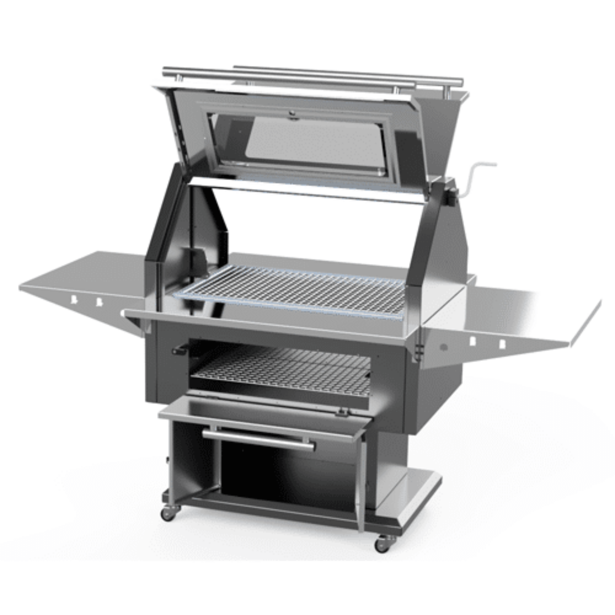 Picture of Trailblazer Alfresco 140 Stainless Steel Luxury Charcoal Grill BBQ