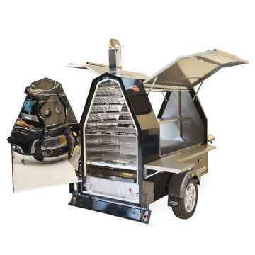 Picture of Trailblazer 600 Streetmaster BBQ Smoker & Grill Trailer