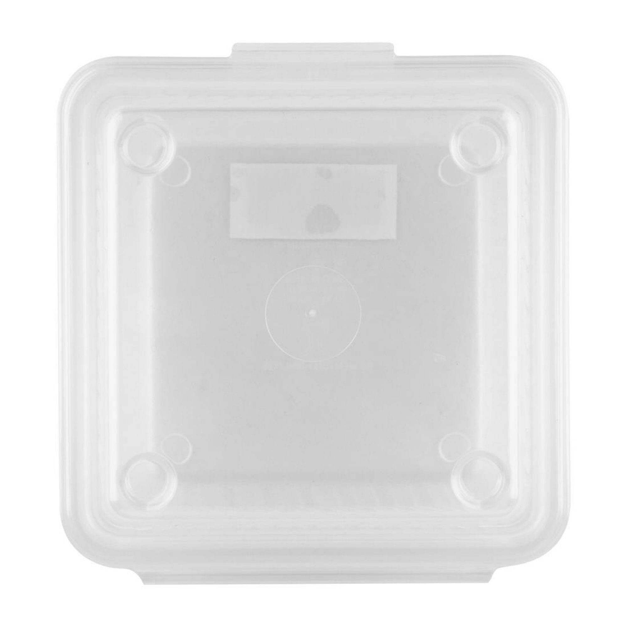 Picture of FSG Returnables Small Burger Boxes Clear 500ml (24 Pack)