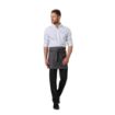 Picture of Brook Taverner Mens Mars Short Leg Black Waiting Trousers Size 46"