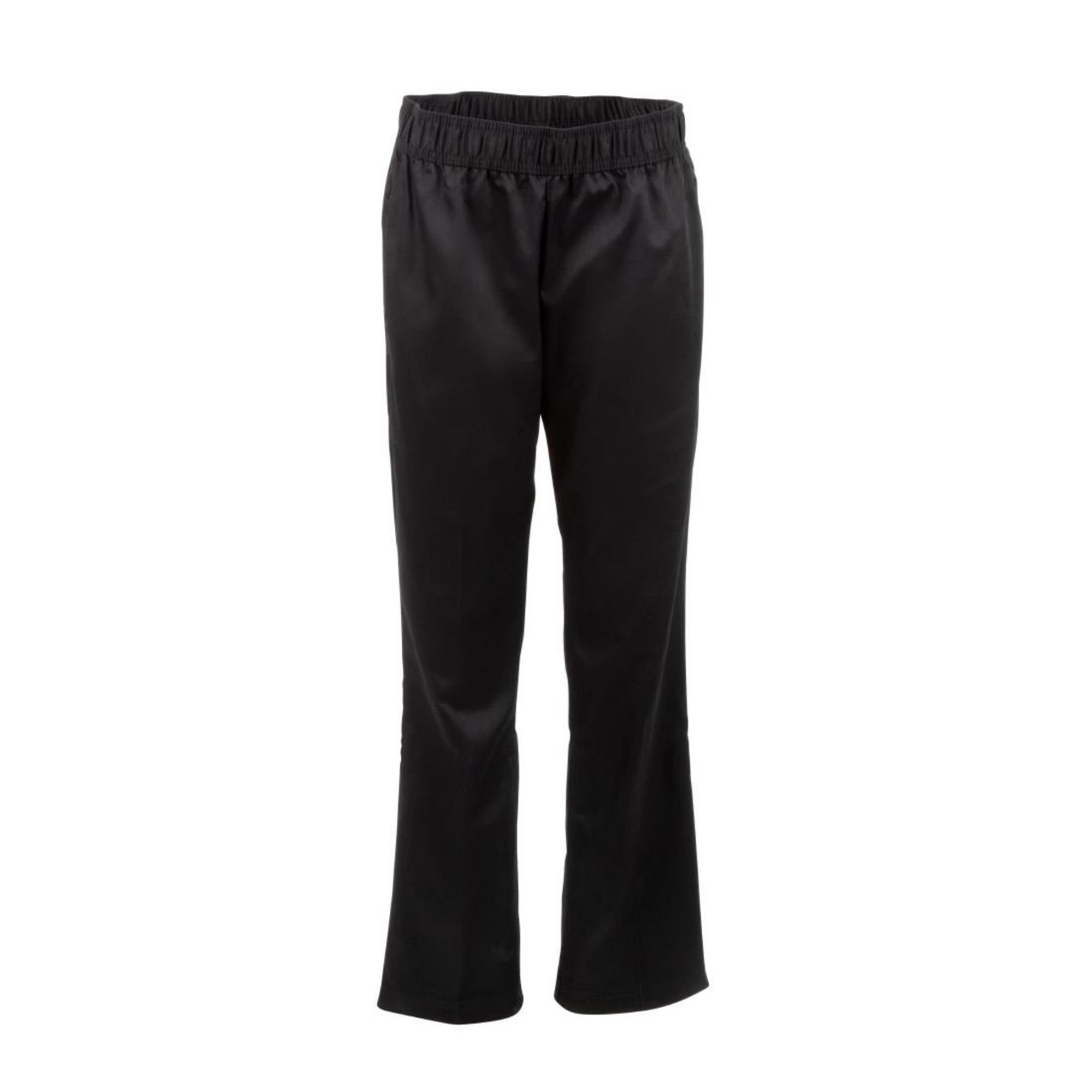 Picture of Chef Works Womens Basic Baggy Chefs Trousers Black XS