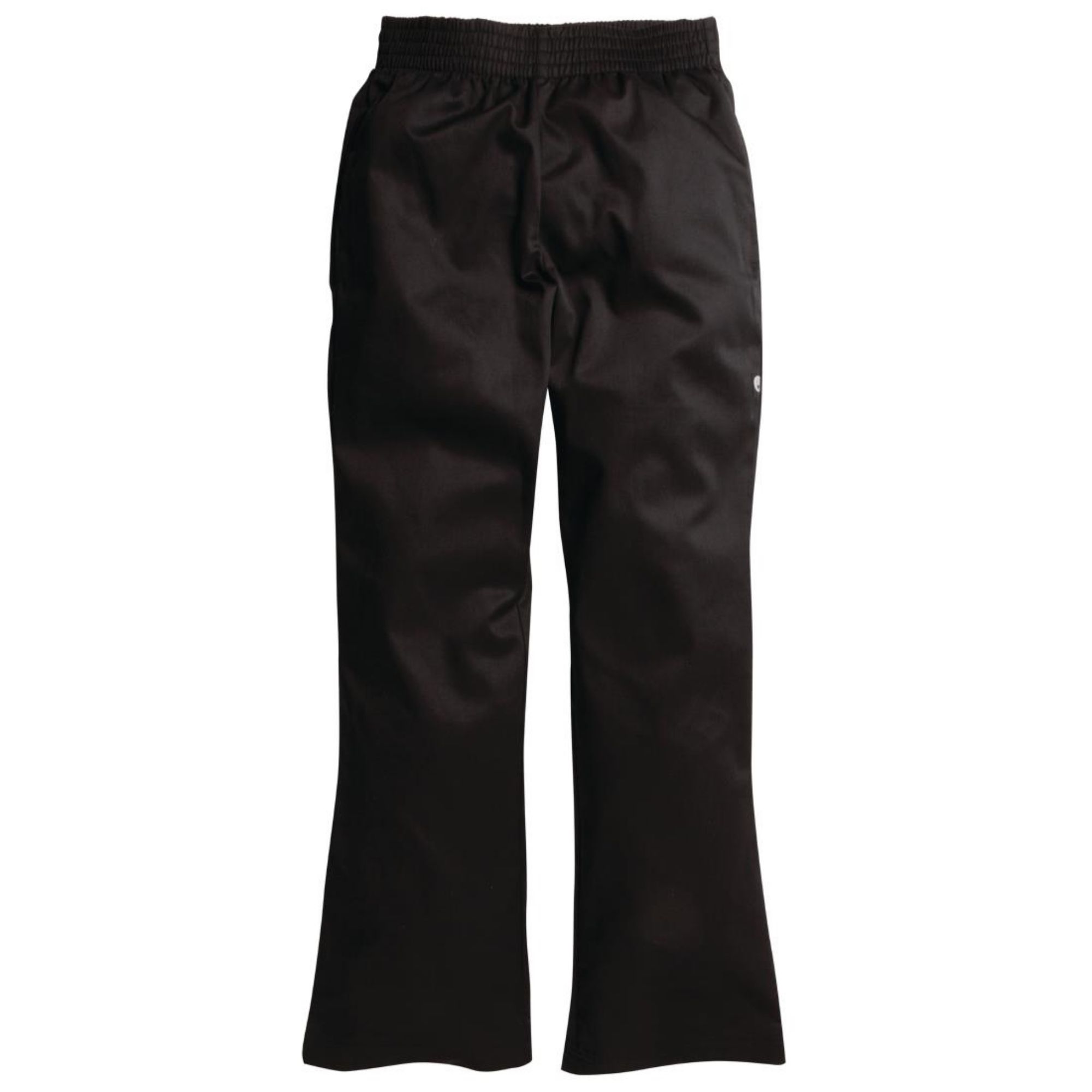 Picture of Chef Works Womens Basic Baggy Chefs Trousers Black XS
