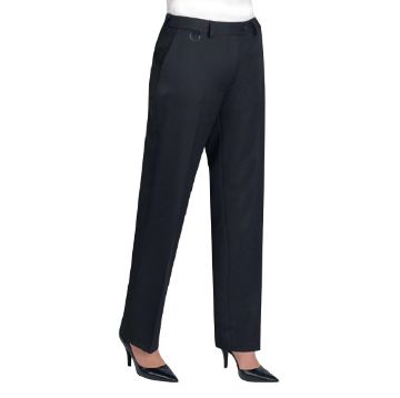 Picture of Brook Taverner Ladies Venus Petite Black Waiting Trousers Size 10