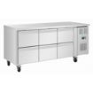 Picture of Polar U-Series Six Drawer Gastronorm Counter Fridge