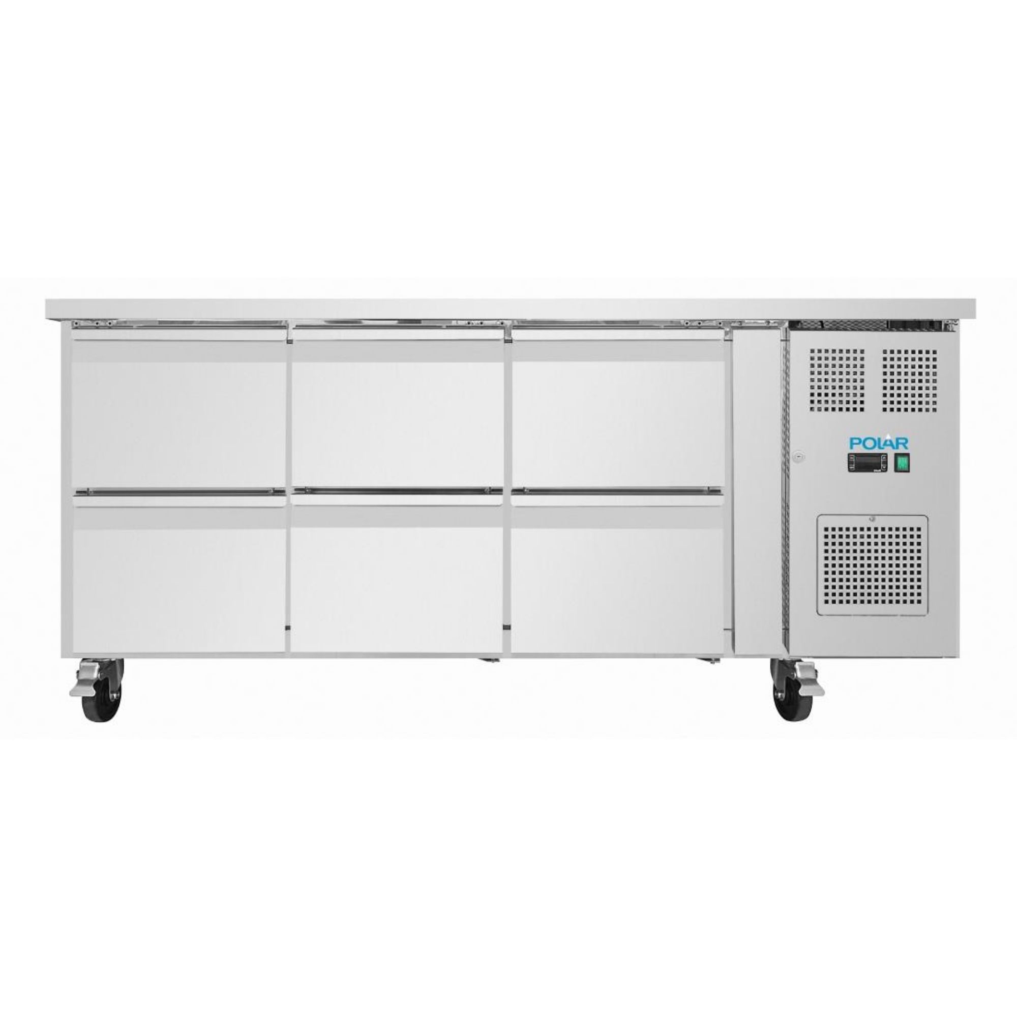 Picture of Polar U-Series Six Drawer Gastronorm Counter Fridge