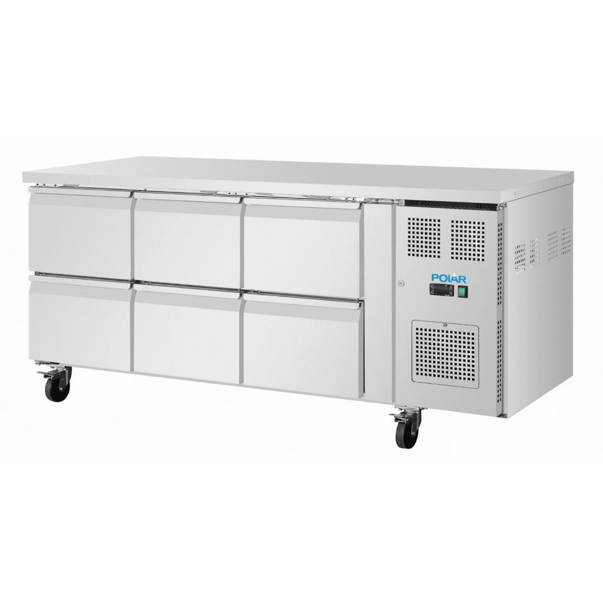 Picture of Polar U-Series Six Drawer Gastronorm Counter Fridge