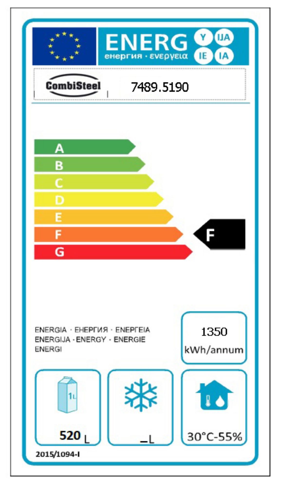 Picture of Bolero Rectangular Folding Table 6ft White
