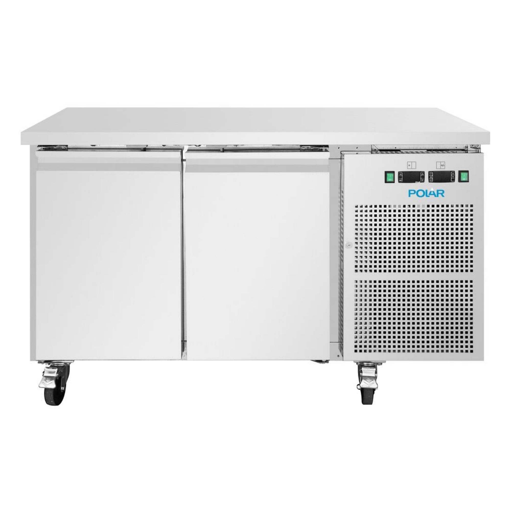 Picture of Polar U-Series Double Door Counter Fridge/Freezer 124Ltr