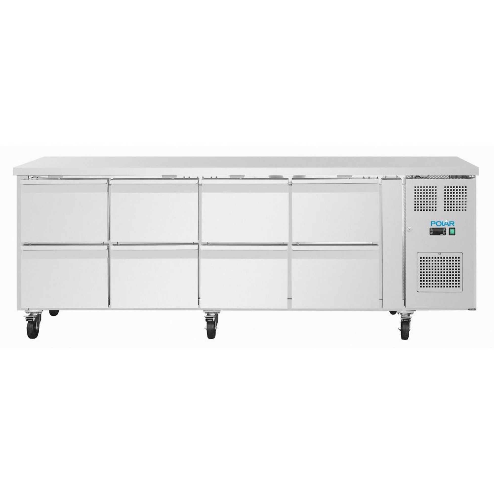Picture of Polar U-Series Eight Drawer Gastronorm Counter Fridge