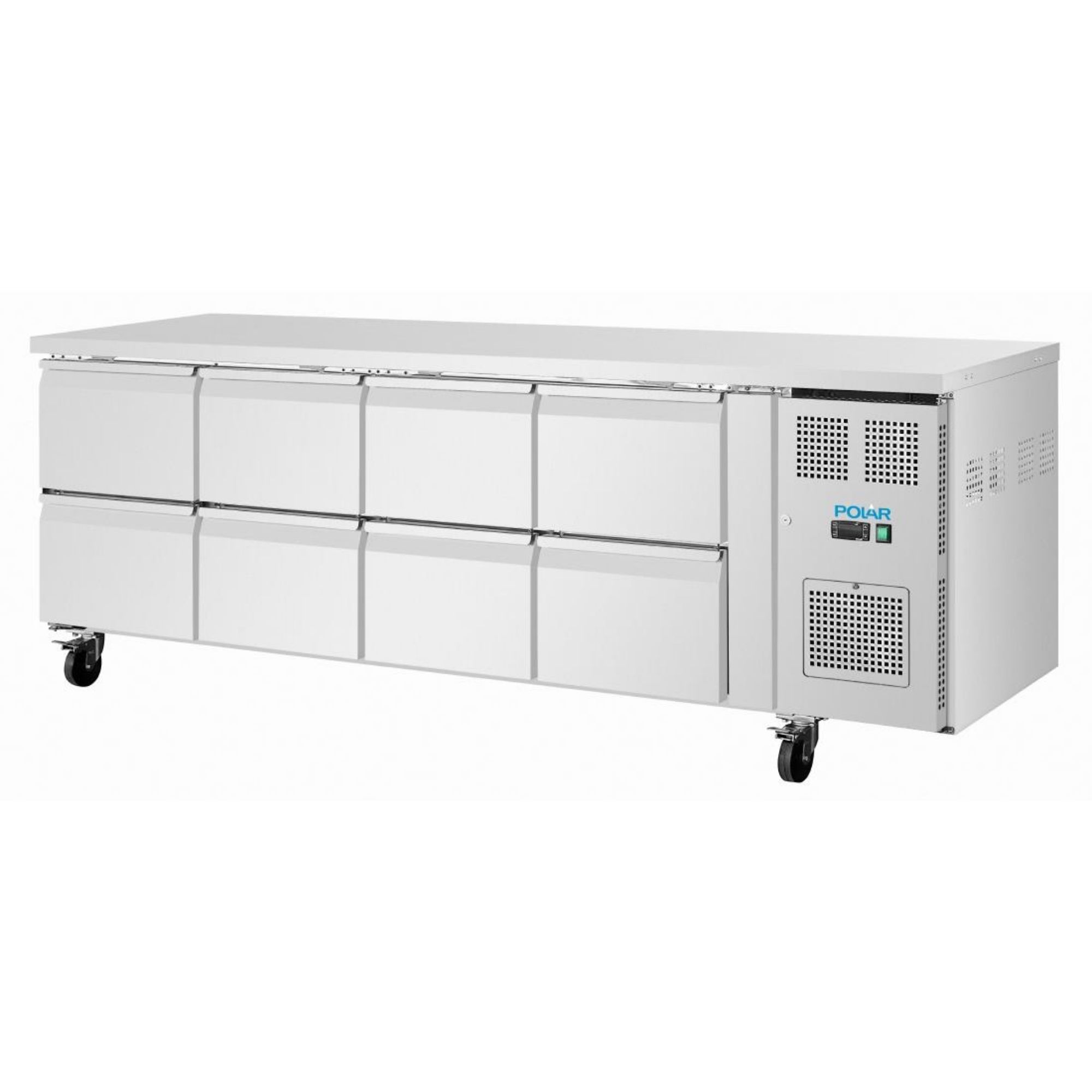 Picture of Polar U-Series Eight Drawer Gastronorm Counter Fridge