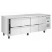 Picture of Polar U-Series Eight Drawer Gastronorm Counter Fridge