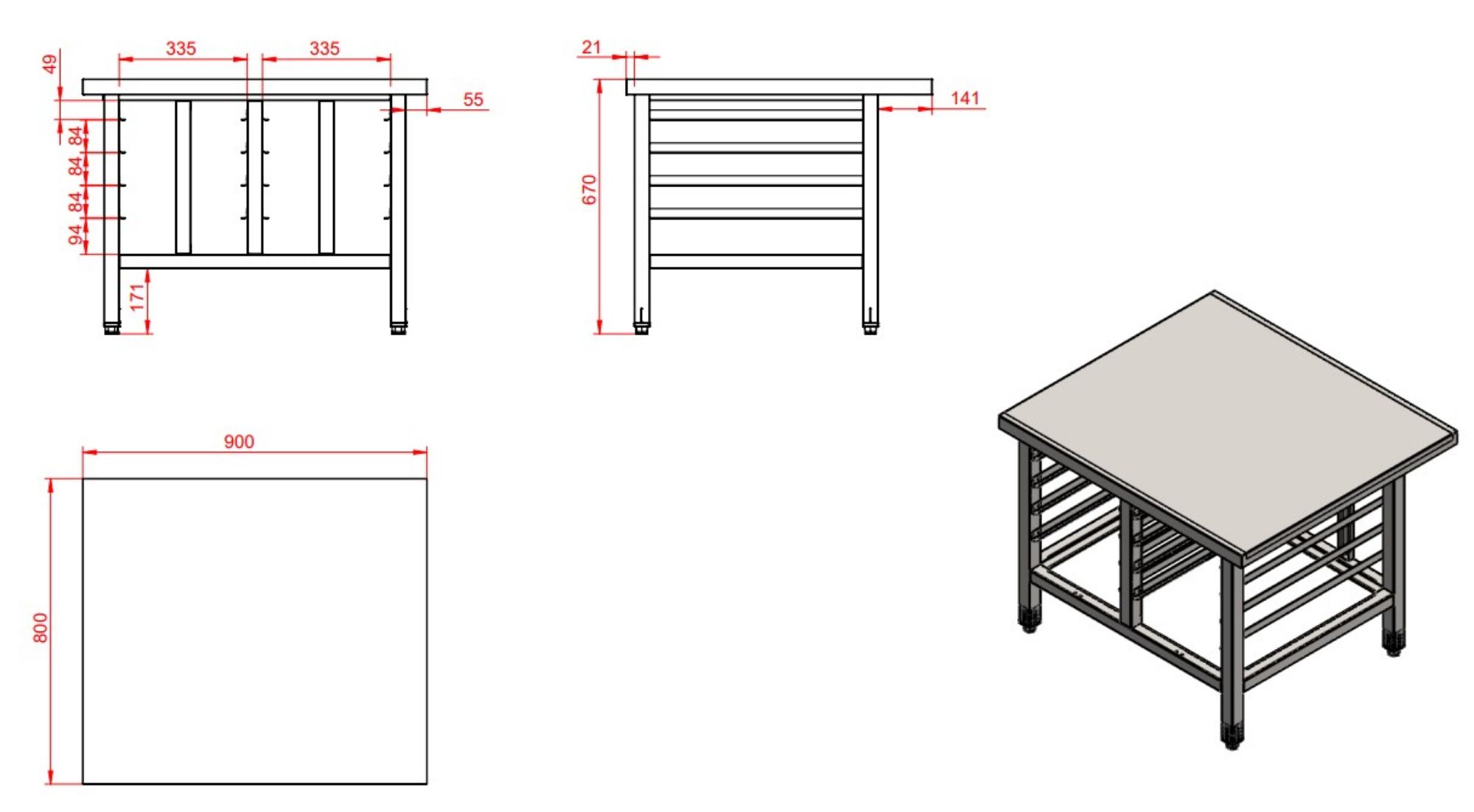 Picture of Hygiplas Colour Coded 3-Piece Yellow Tong, Chopping Board & Thermometer Set