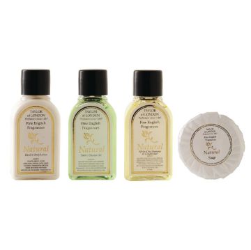 Picture of Hotel Complimentary Taylor of London Natural Range Toiletries Welcome Pack