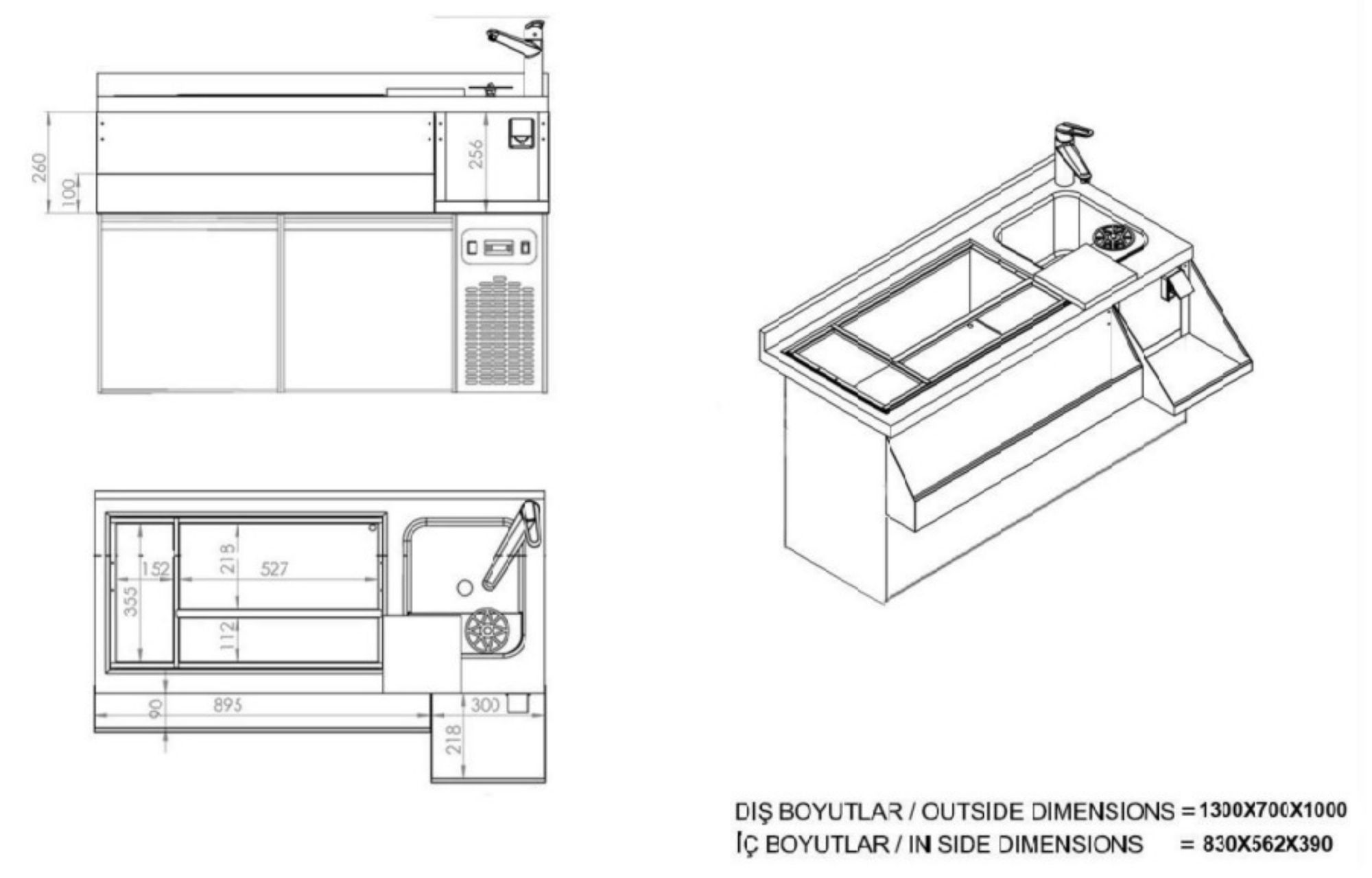 Picture of Rubbermaid Step-On Pedal Bin White 45.5Ltr