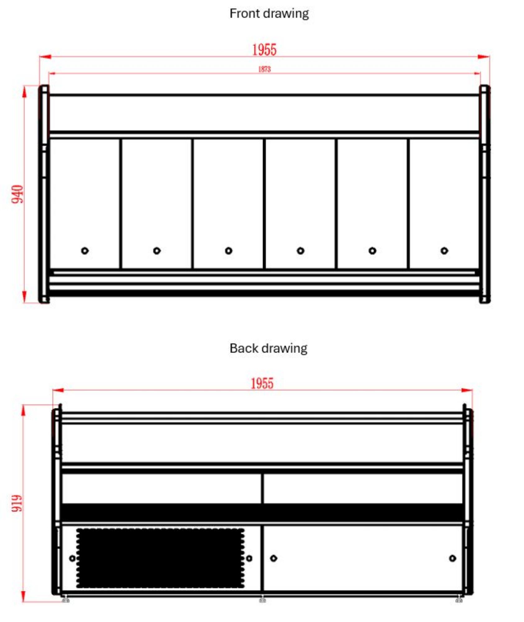 Picture of Beaumont Rotary 4 Bottle Optic Stand
