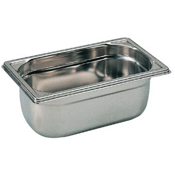 Picture of Matfer Bourgeat Stainless Steel 1/4 Gastronorm Tray 65mm