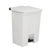 Picture of Rubbermaid Step-On Pedal Bin White 68Ltr