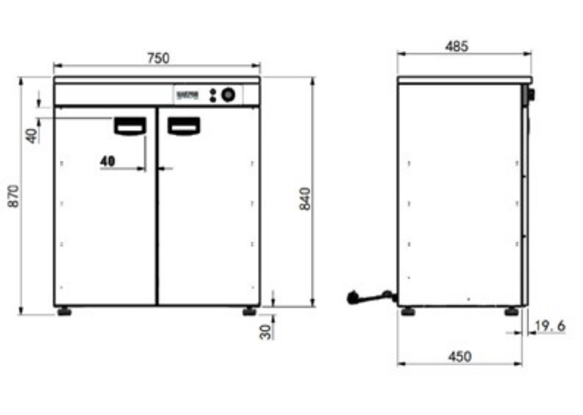 Picture of Amefa Medard De Noblat Shadow Pearl Plates 280mm (6 Pack)