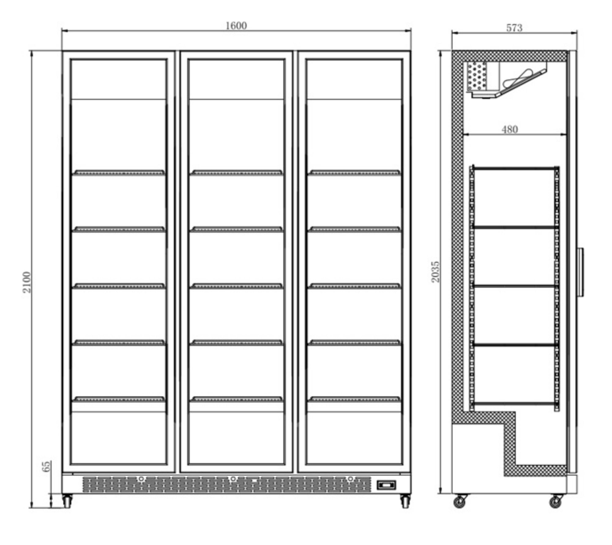 Picture of Amefa Medard De Noblat Shadow Aqua Bowls 152mm (6 Pack)