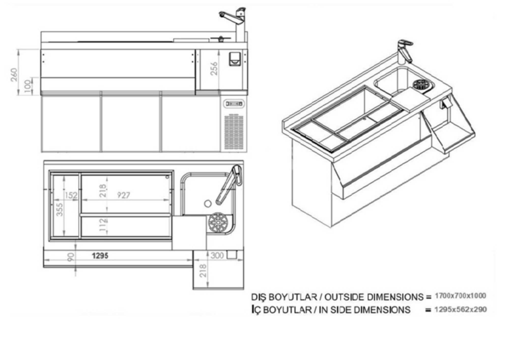 Picture of Amefa Medard De Noblat Shadow Aqua Plates 280mm (6 Pack)