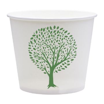 Picture of Vegware Soup Containers Green Tree 115-Series 455ml (500 Pack)