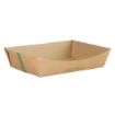 Picture of Vegware Microflute Food Trays Large 150x205mm (270 Pack)