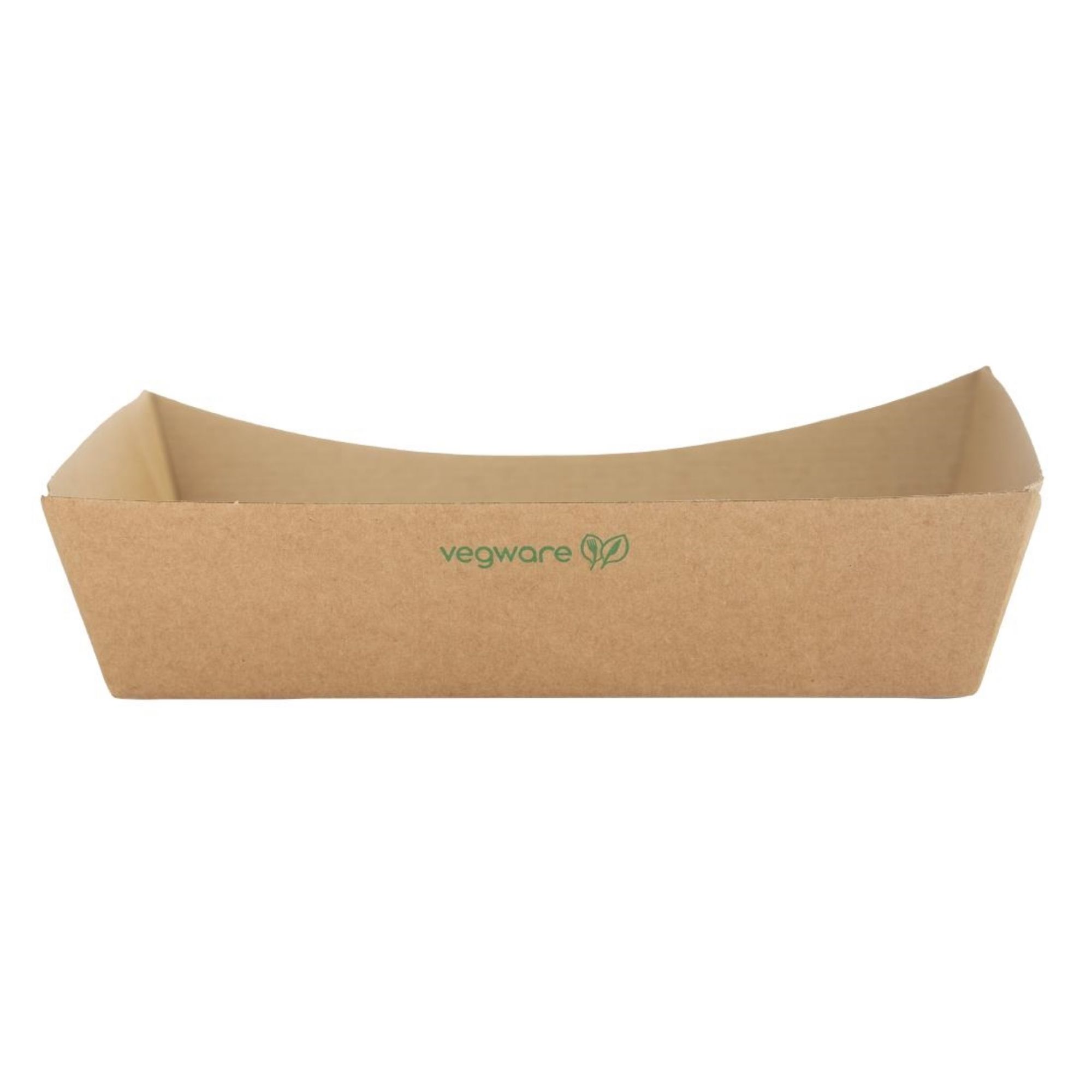 Picture of Vegware Microflute Food Trays Large 150x205mm (270 Pack)
