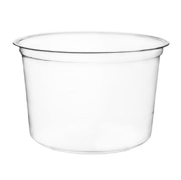 Picture of Vegware Round PLA Deli Pots 455ml (500 Pack)