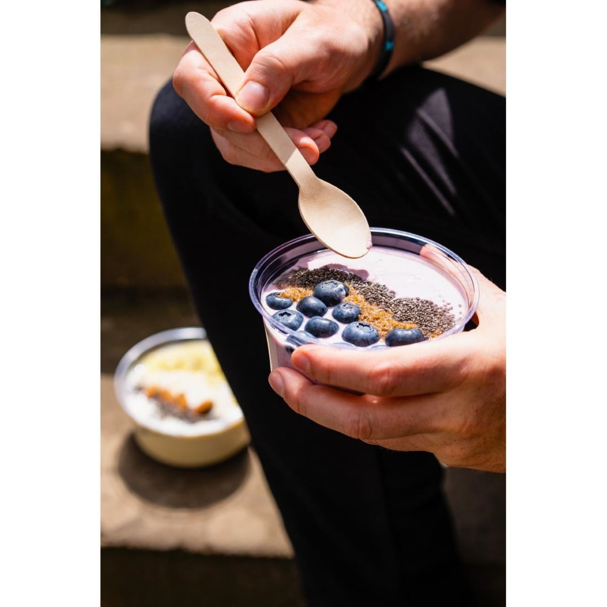 Picture of Vegware Round PLA Deli Pots 340ml (500 Pack)