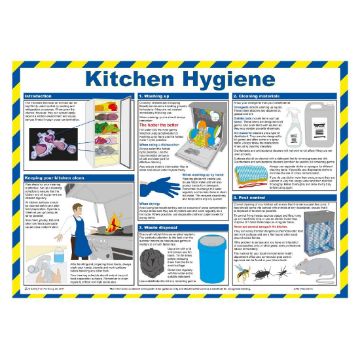 Picture of Mileta Kitchen Hygiene Poster 590x420mm