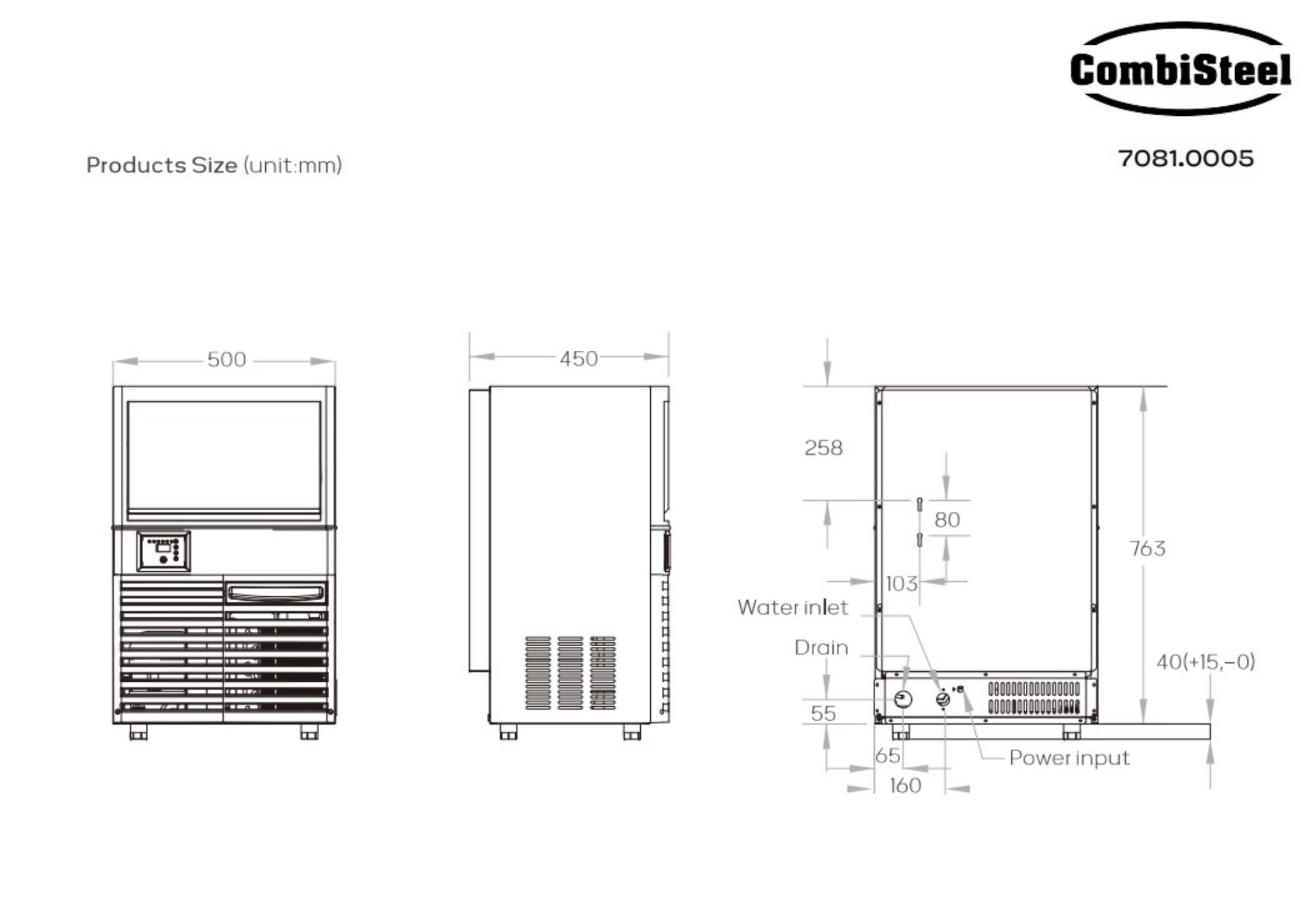 Picture of Vegware Salad Boxes with Window Kraft Medium 650ml (300 Pack)