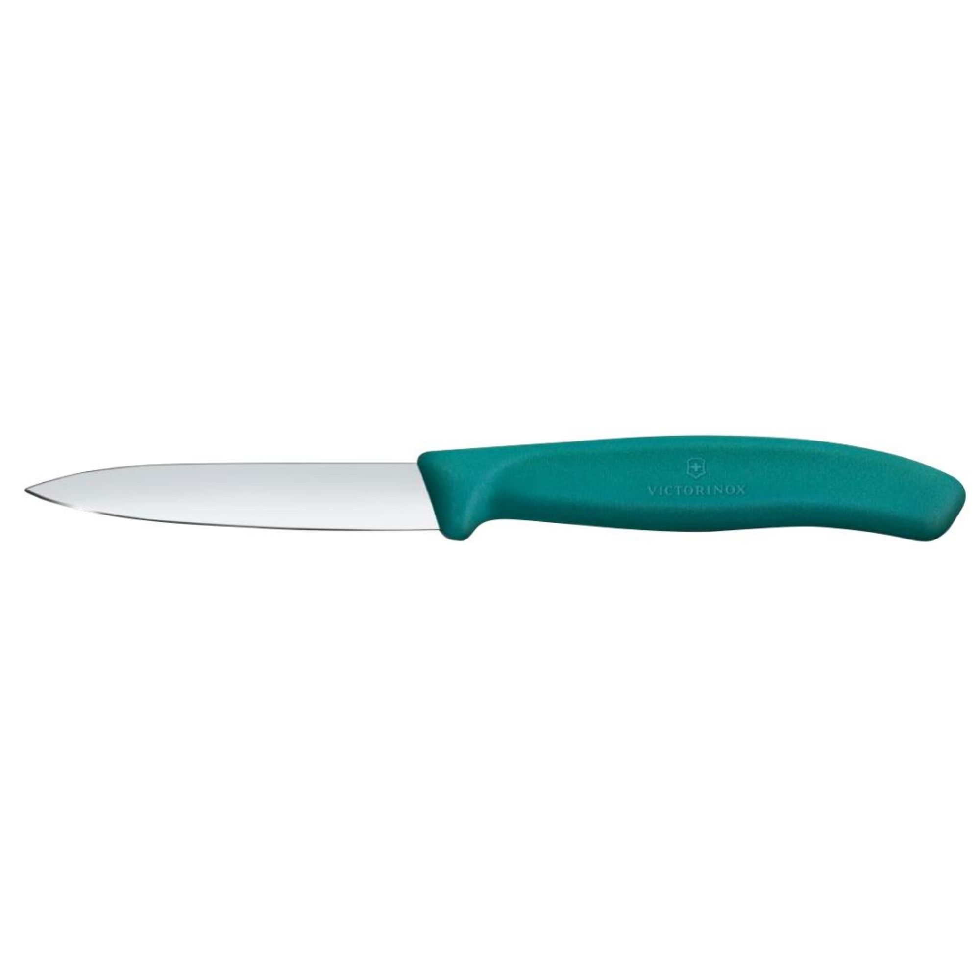 Picture of Victorinox Swiss Classic Paring Knife Straight Pointed Tip Green 8cm