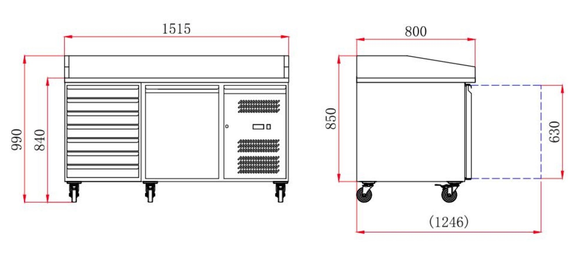 Picture of Kilner Fresh Dry Food Storage Dispenser 3Ltr