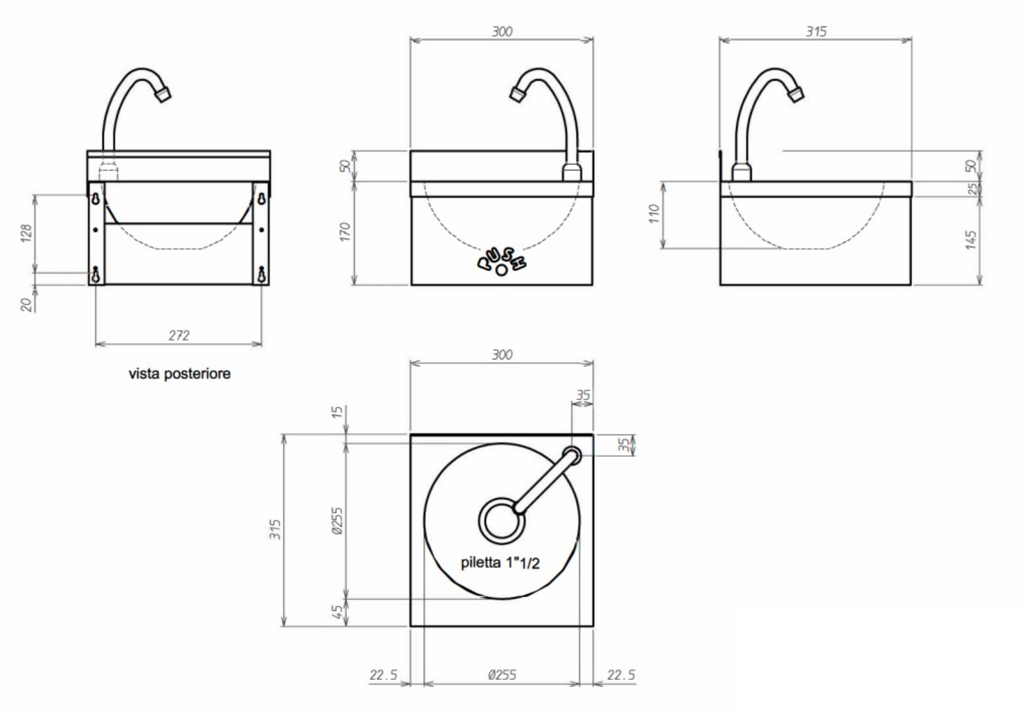 Picture of Kilner Fresh Dry Food Storage Dispenser 3Ltr