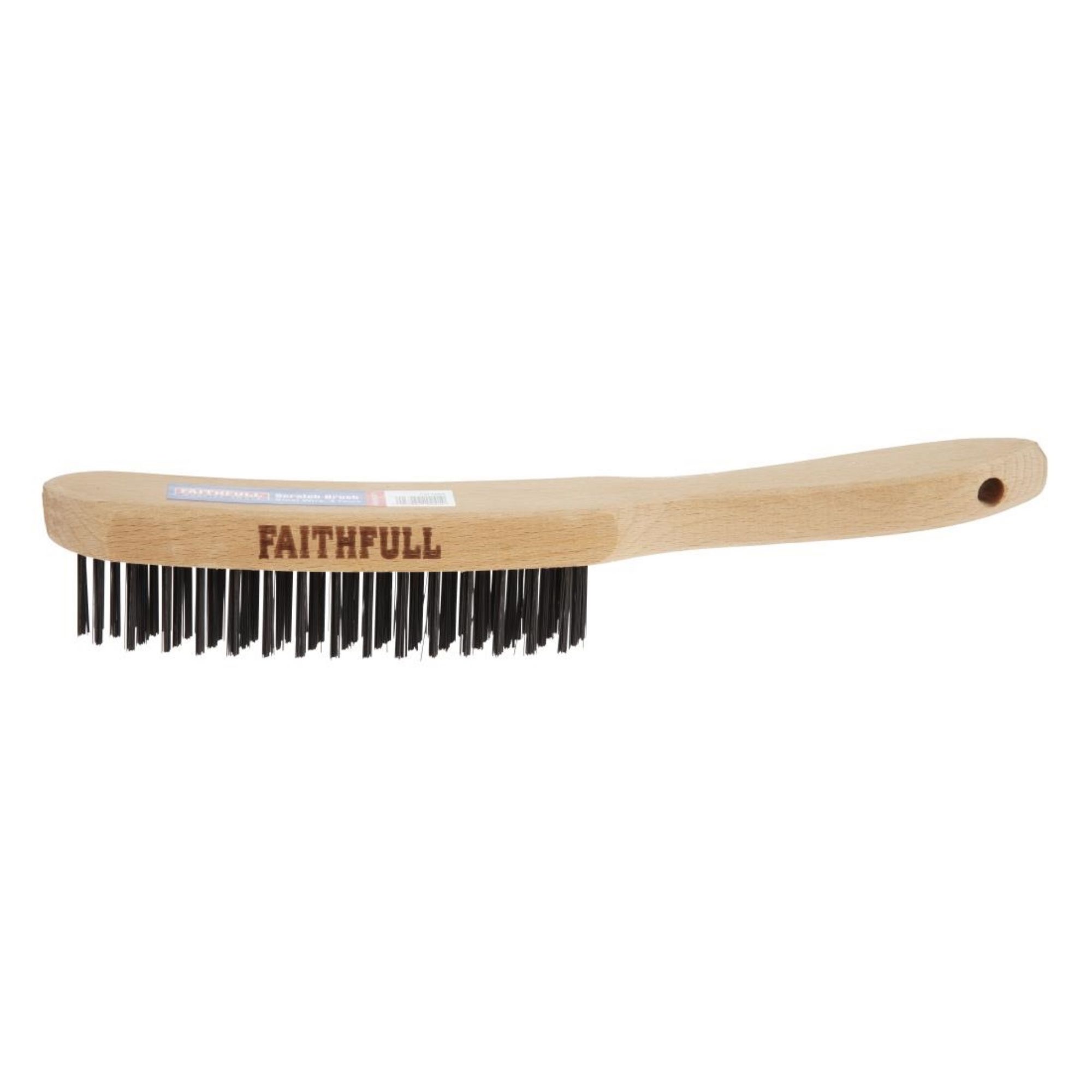 Picture of Faithfull Heavy Duty Wire Grill Brush 4 Row