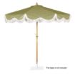 Picture of Bolero Sicily Round Parasol 2.5m Diameter Green Mix