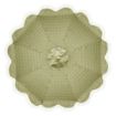Picture of Bolero Sicily Round Parasol 2.5m Diameter Green Mix