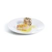 Picture of Arcoroc Opal Restaurant Wide Rim Plates 235mm (6 Pack)