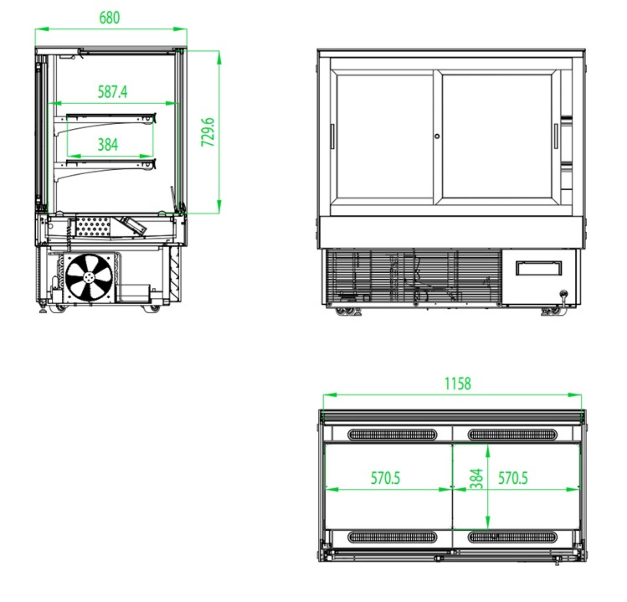 Picture of Vegware Round Food Containers Kraft 150-Series 500ml (300 Pack)