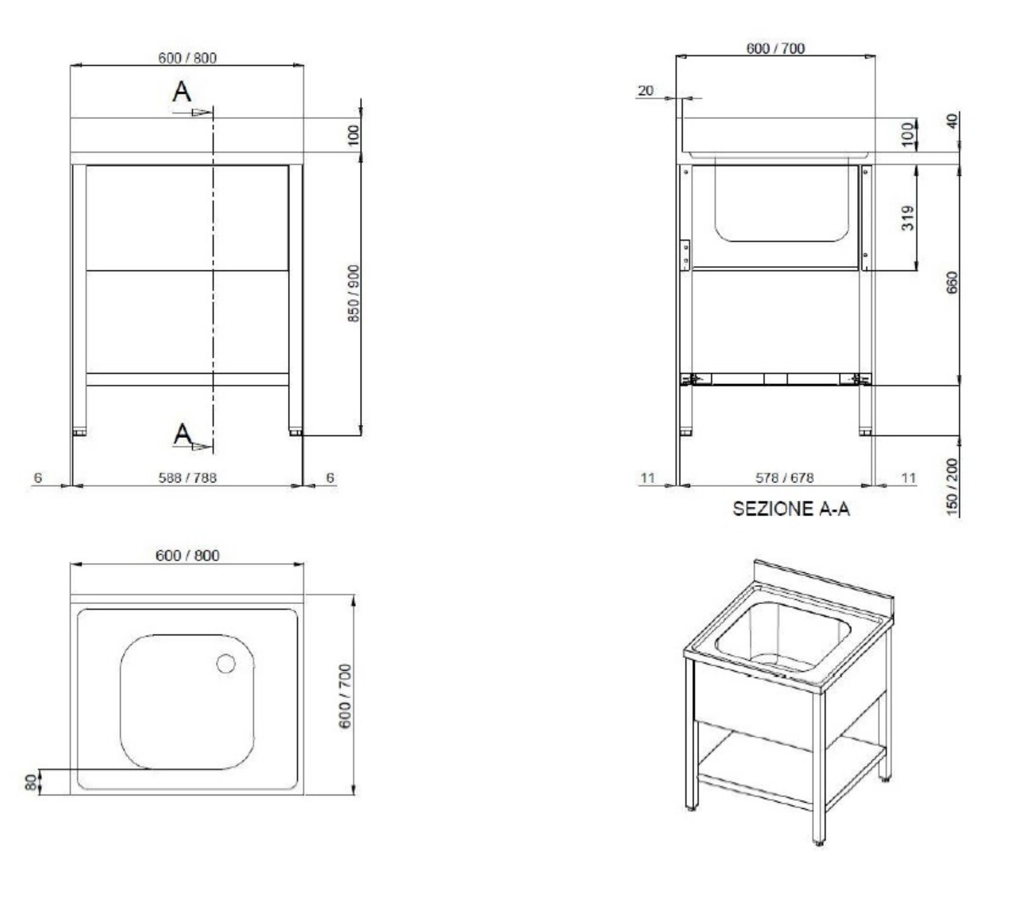 Picture of Robert Scott Food Waste Caddy Green 7Ltr