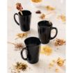 Picture of Luminarc New Morning Mugs Black 320ml (6 Pack)