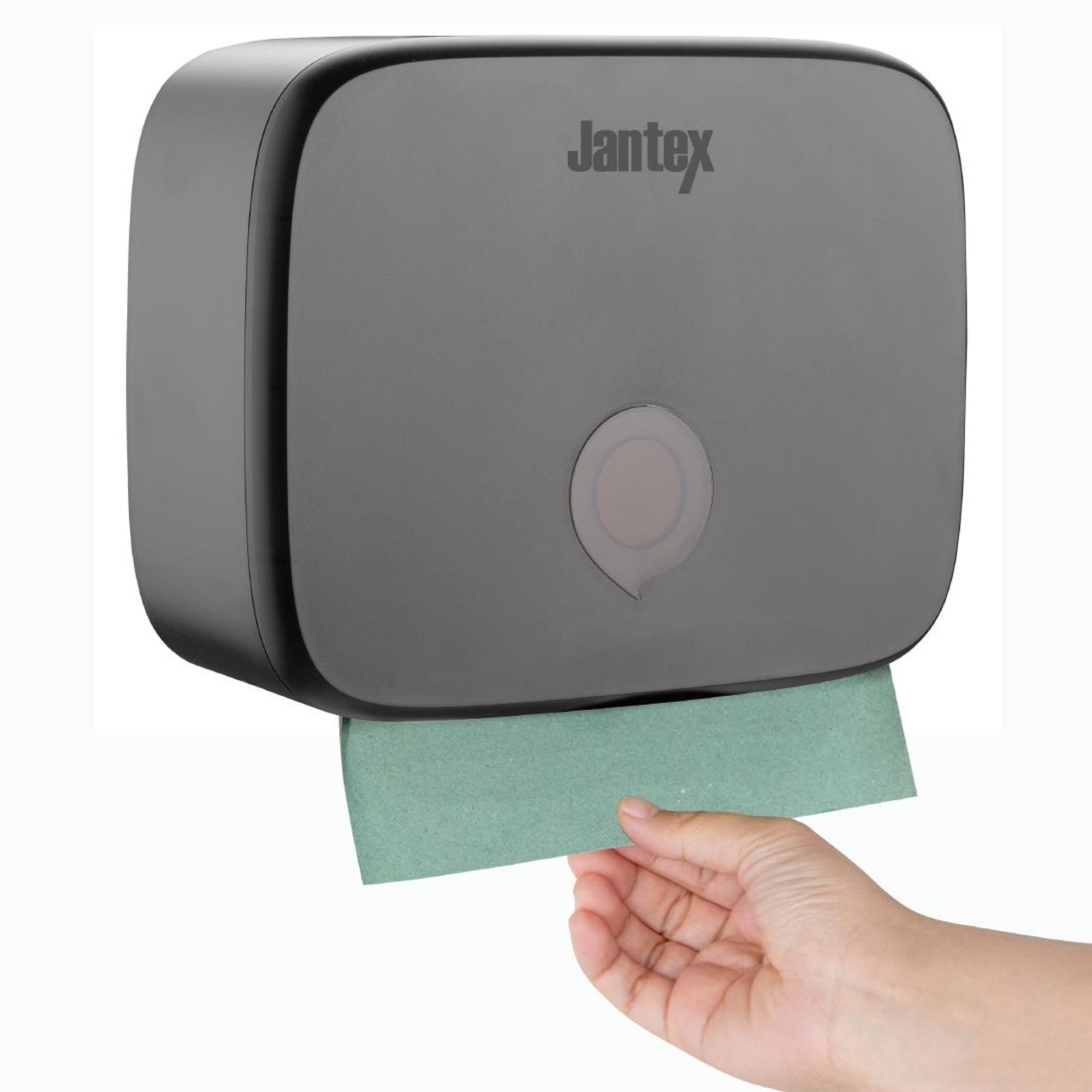 Picture of Jantex Hand Towel Dispenser Slim Black