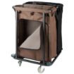 Picture of Jantex 2 Compartment Linen Trolley 2x100Ltr