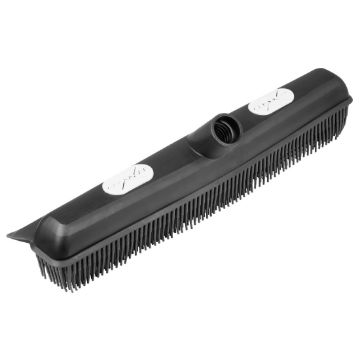 Picture of Jantex Connect Rubber Broom Head Black 340mm