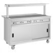 Picture of Buffalo Mobile Servery with Solid Heated Top 4x 1/1 GN